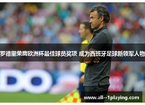 罗德里荣膺欧洲杯最佳球员奖项 成为西班牙足球新领军人物