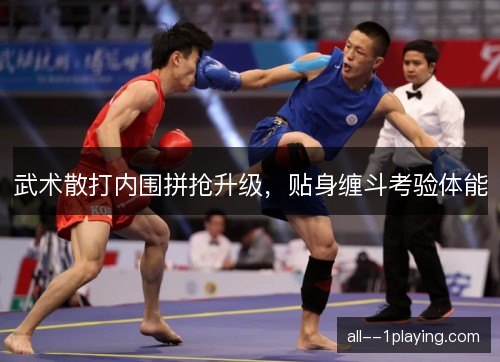 武术散打内围拼抢升级，贴身缠斗考验体能